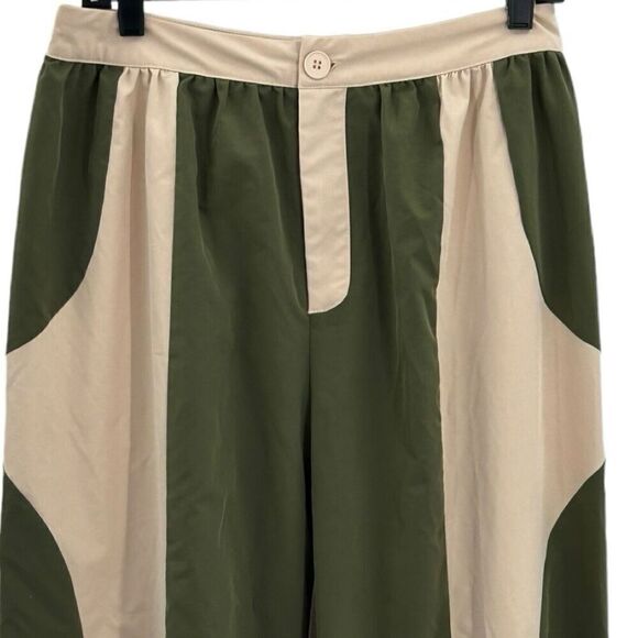 Cider Woven Patchy Jogger Pant Cream Green Size Large0 - Picture 2 of 16